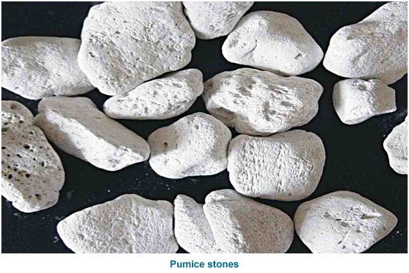 Pumice stones